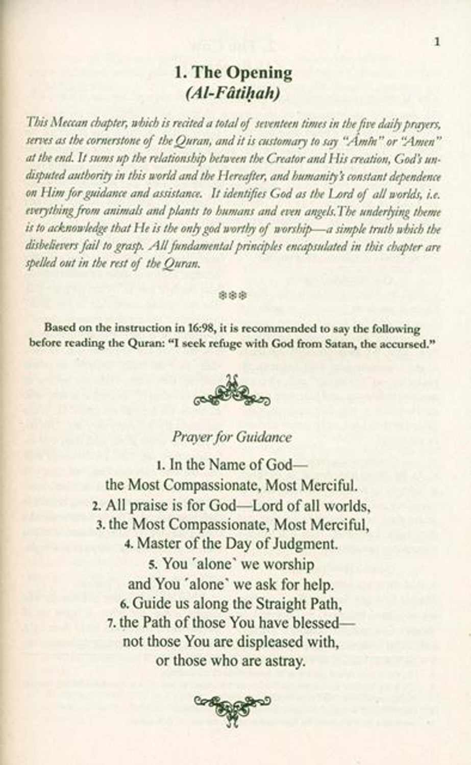 The Clear Quran English only Paperback Medium 13.5x20cm